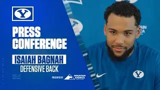 Isaiah Bagnah | BYU Football | Media Availability | SMU | September 2, 2024