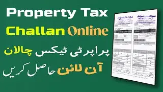 How to get Property Tax Challan Online