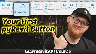 Your First pyRevit Button: An Easy Step-by-Step Tutorial