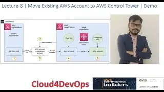 AWS Control Tower | Move Existing AWS Account to Control Tower | Concepts | Demo | @Cloud4DevOps