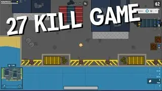 Surviv.io - 27 Kill Solo Squad Game (Dual SV and Lucky Spawn)