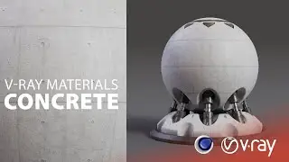 How to Create Realistic Concrete Materials in V-Ray for Cinema 4d