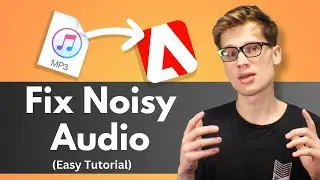 Easily fix noisy audio with AI using Adobe