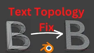 How to fix Tex Topology in blender