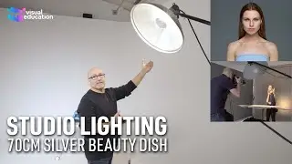 Beauty Dish Studio Lighting: How to Create Dramatic Portraits