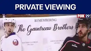 Gaudreau brothers remembered in private viewing ahead funeral