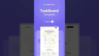 Taskboard Elementor Template – Perfect for SaaS, Project Management & Startups!