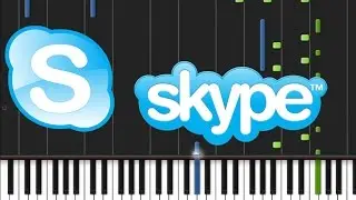 Skype - Ringtone [Synthesia Tutorial]