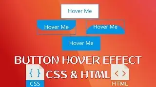 Buttons Awesome Hover Effects Only HTML & CSS