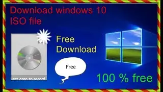 How to download windows 10 iso file from microsoft | windows 10 iso file kaise download karen