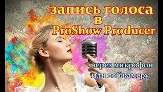 Ваш голос в слайде. ProShow Producer 9