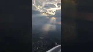 It’s Always Sunny... rays over Philadelphia from airplane