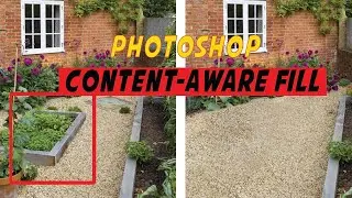 Content- Aware Fill in Adobe Photoshop tutorial