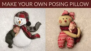 How to Make a Gingerbread and Snowman Pillow with Kelly Brown