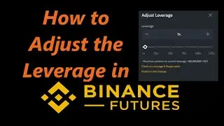 How to Adjust Leverage in Binance Futures  Trading | Hedge Mode trading