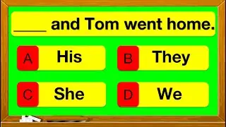 PARTS OF SPEECH FULL QUIZ 🤔 | Test your knowledge | 1 hour of example questions