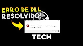 Como RESOLVER O ERRO a execução de código não pode continuar porque XINPUT1_3.dll não foi encontrado