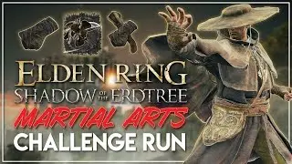 Beating Elden Ring's DLC with ONLY Martial Arts