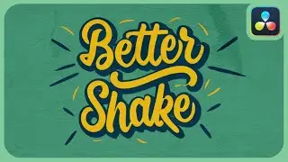 Better Camera Shake | DaVinci Resolve |