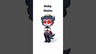 Making Baby Stolas from Helluva boss in gacha life 2 :D