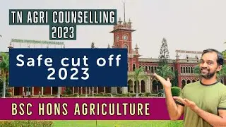 Safe cut off for Agriculture | BSc Hons Agriculture | Govt Agri Colleges