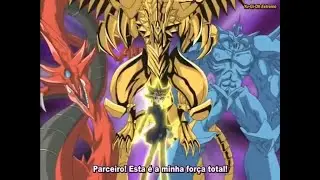 Yugi Atem invoca os 3 deuses egípcios 60FPS (legendado)