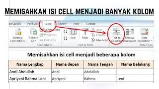 Panduan lengkap cara memisahkan isi cell menjadi beberapa kolom di excel