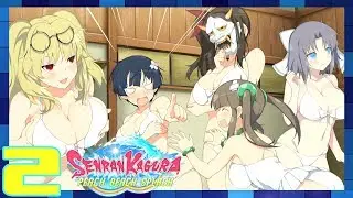 Senran Kagura: Peach Beach Splash - English Walkthrough Part 2 Gessen Arc Episode 1 / 2 / 3