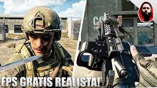 SAIU NOVO FPS GRATIS REALISTA QUE MISTURA PUBG, WARZONE E ESCAPE FROM TARKOV! Crowz gameplay