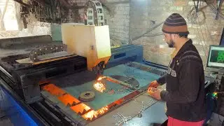 Doors Designs are Made on CNC plasma Cutting Machine || CNC Plasma Cutter