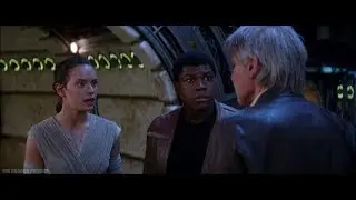 Epic Movie Scenes - Star Wars the Force Awakens: 'Droid Please' & Hans Solo First Appearance Scenes