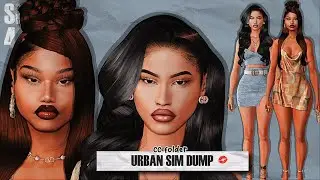 Urban Sim Dump 138 💖 + CC Folder & Sims Download | Sims 4 Create a Sim