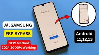 Samsung FRP Bypass🔥Android 11-12-13 | New Method 2024 Frp Lock Removal Samsung Forgot Gmail Bypass