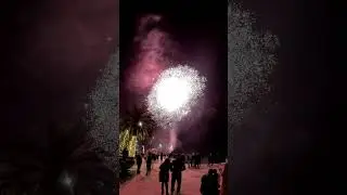 Fireworks Porto Montenegro New Year 2024 #shorts #montenegro #fireworks