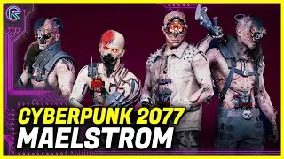 Cyberpunk 2077 - Maelstrom Gang EXPLAINED under 3 minutes
