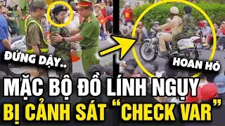 Mặc bộ đồ 'BẨN MẮT' trong lễ diễu binh 30/4, người phụ nữ bị CẢNH SÁT check var | Tin Nhanh Official