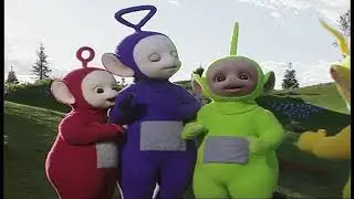 Teletubbies - Falling Down Dance + Magical Event (Tap Dancing Teddy Bear HD 1997 50fps)