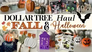 HUGE Dollar Tree NEW HALLOWEEN HAUL 2024 | 🎃 Halloween & 🍁 FALL Decor 2024 | Dollar Tree DIY 2024