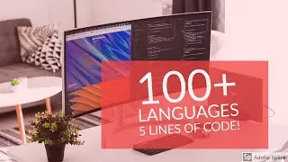 Translate with Python in 100+ languages with 5 lines of code