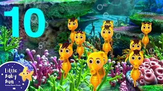 10 Little Sea Horses! | Little Baby Bum - New Nursery Rhymes for Kids