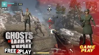 Ghosts of War: Battle Royale WW2 Shooting games ★ Gameplay ★ PC Steam [ Free to Play ] game 2021