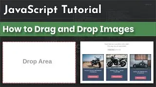 Drag and Drop image files with instant preview  using JavaScript and the Drag and Drop API