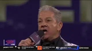 Bruce Buffer opens up Super Bowl LVIII Opening Night 🔥