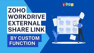 How To Share Workdrive Folder External Link Via custom Function