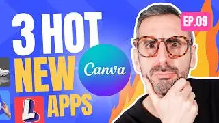 Hot New Canva Apps | Ep. 09 - Easy Reflections, Mockups, TypeLettering