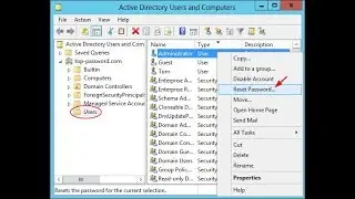 How to Reset A User Password in Active Directory | How to Change User Passwords in Active Directory