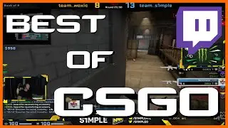 Best of CSGO! (8/1/19) - s1mple, stewie2k, fl0m - Twitch Streamer Highlights