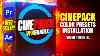 How to Install the Premiere Pro CINEPACKS Color Presets file into Adobe Premiere Pro.