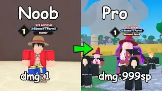 Went From Noob To Pro In Anime Evolution Simulator Roblox!