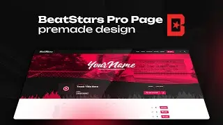 🔥 NEW: BeatStars Pro Page Design Templates